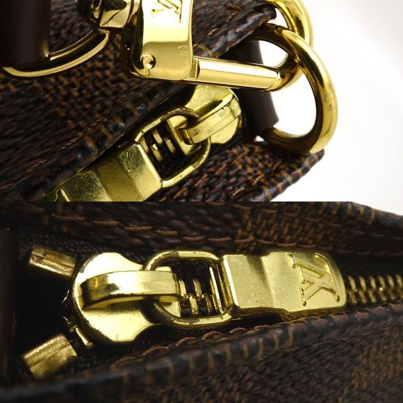 Louis Vuitton Damier Navona Ebene Accessory Pouch Brown - Picture 5 of 7